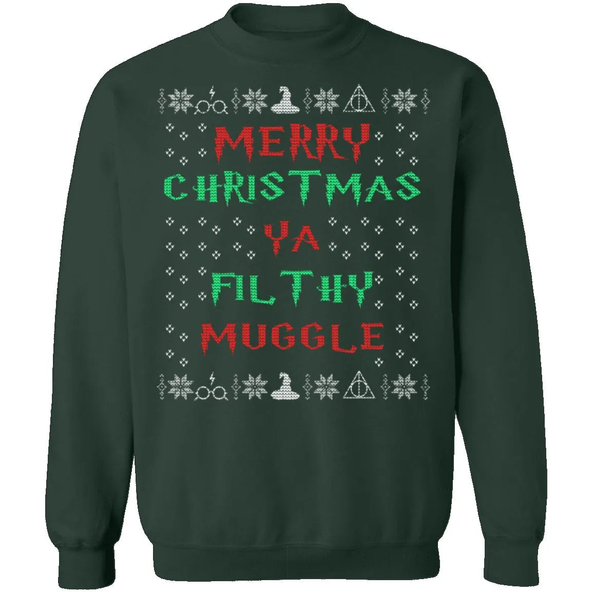 Filthy Muggle Ugly Christmas Sweater