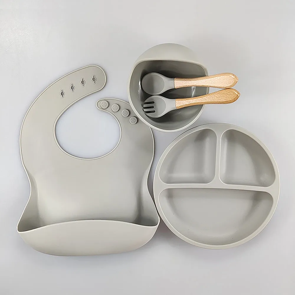 'Food catcher' Bib and plate Set