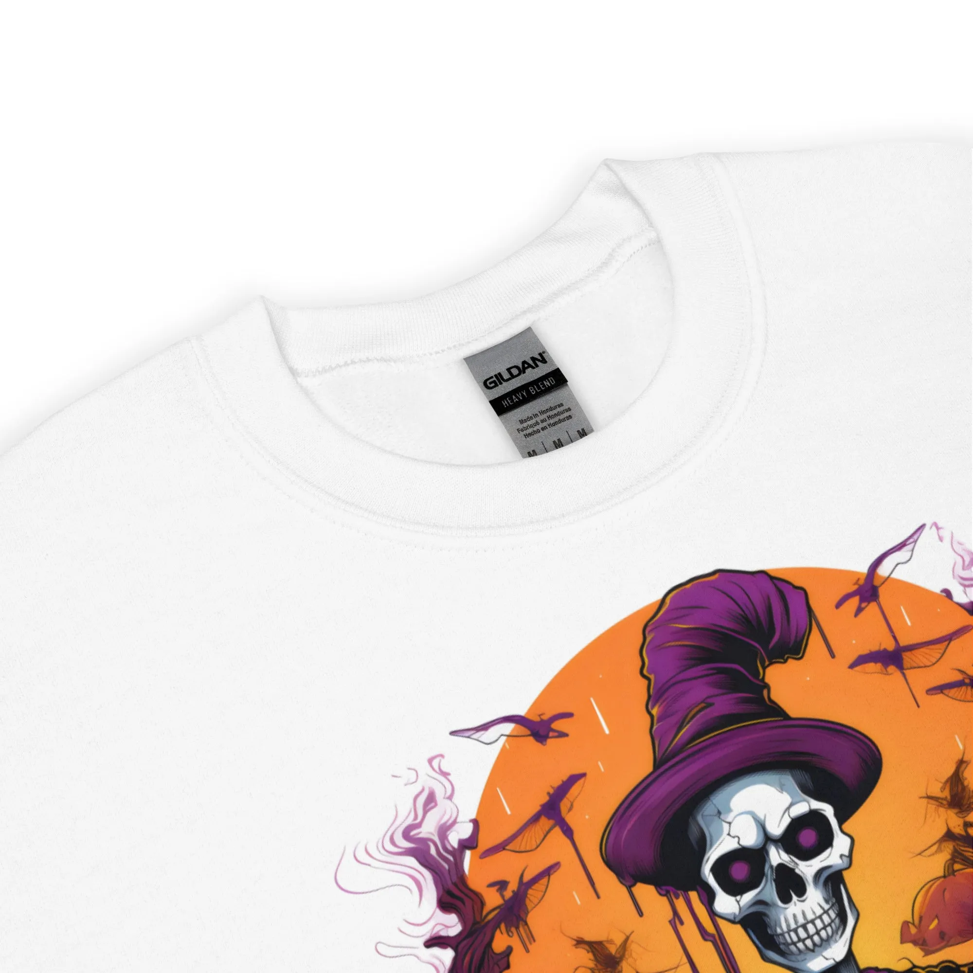 Get Spooktacular with Skeleton-themed Halloween Sweatshirts 002