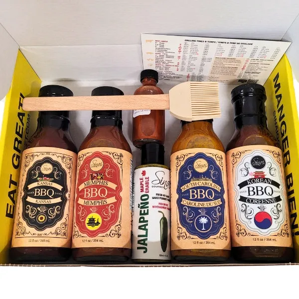 Gourmet BBQ Sauce Gift Set