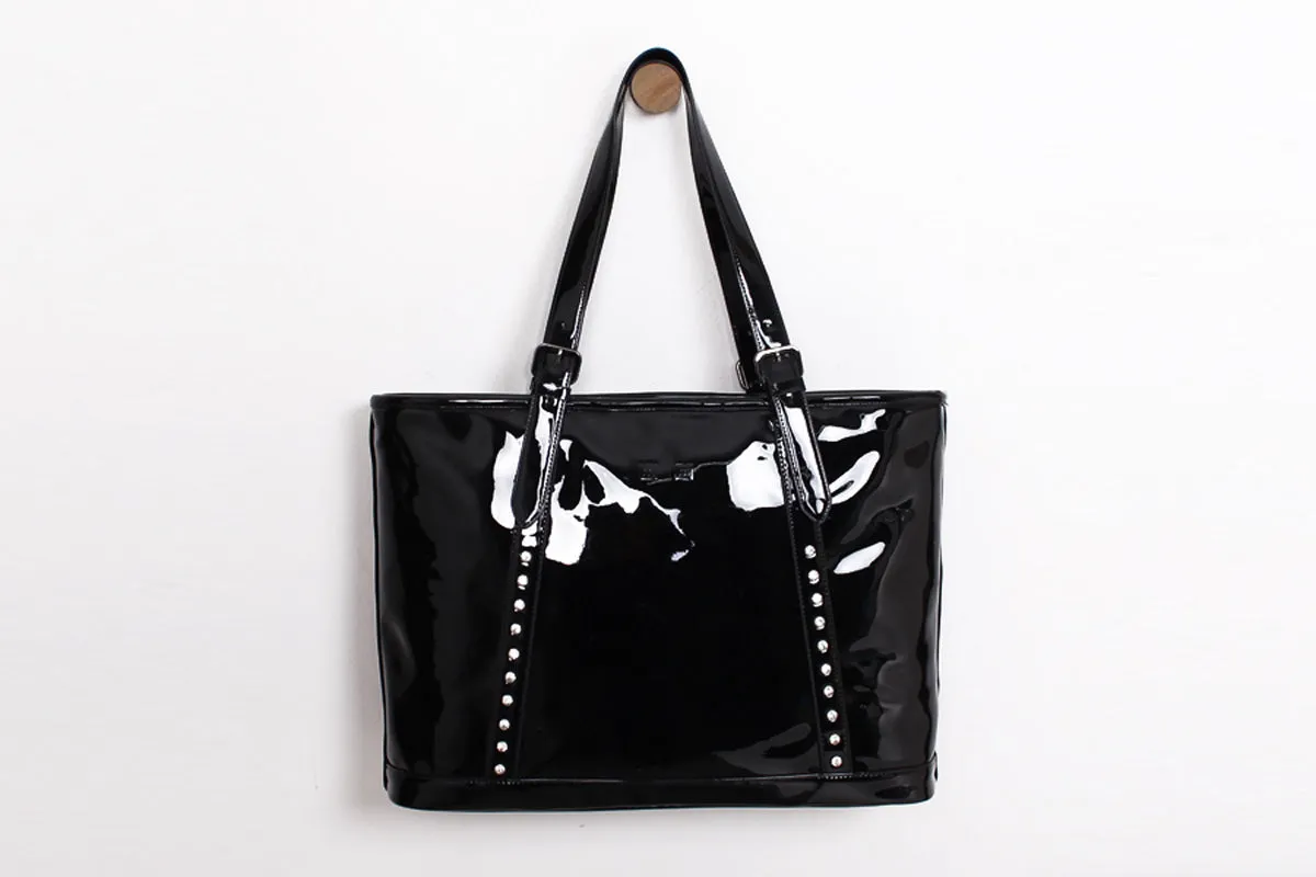 grace 7 black 15" shoulder bag