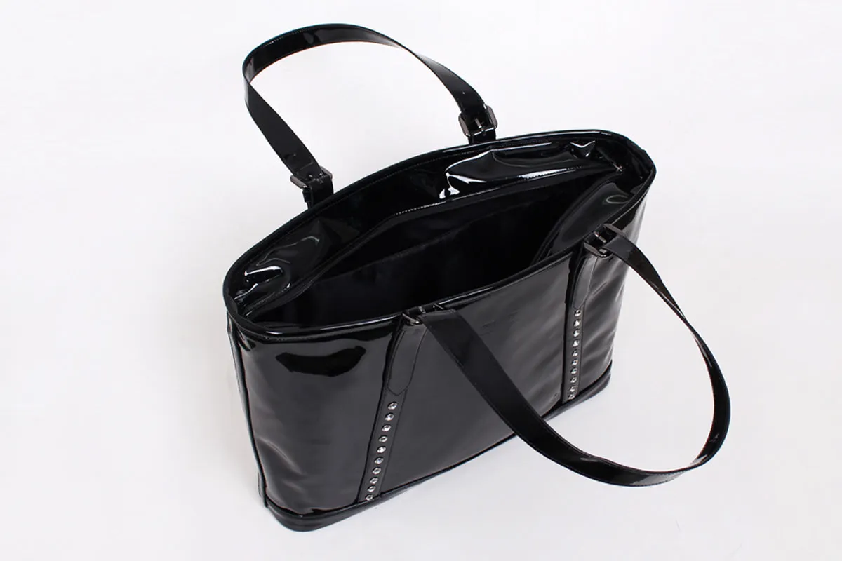 grace 7 black 15" shoulder bag