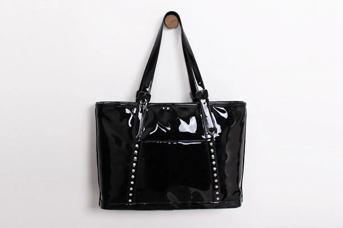 grace 7 black 15" shoulder bag