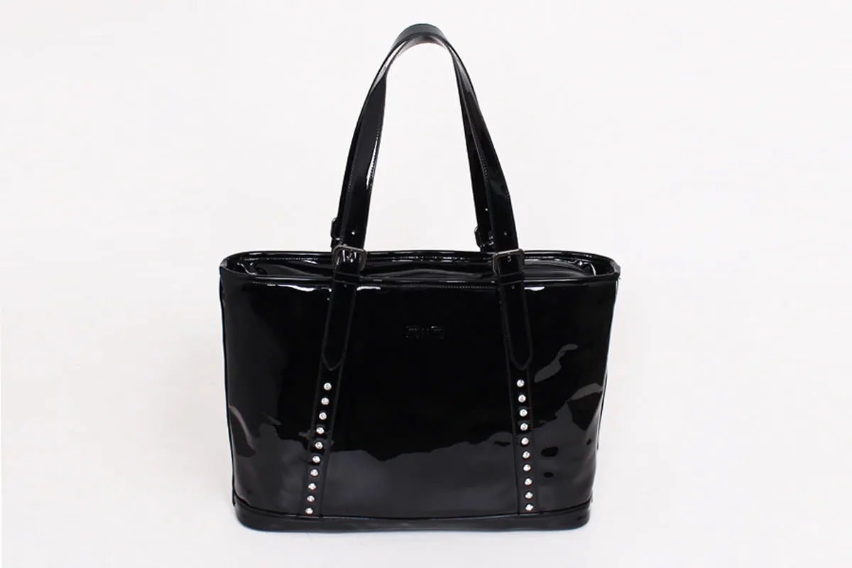 grace 7 black 15" shoulder bag