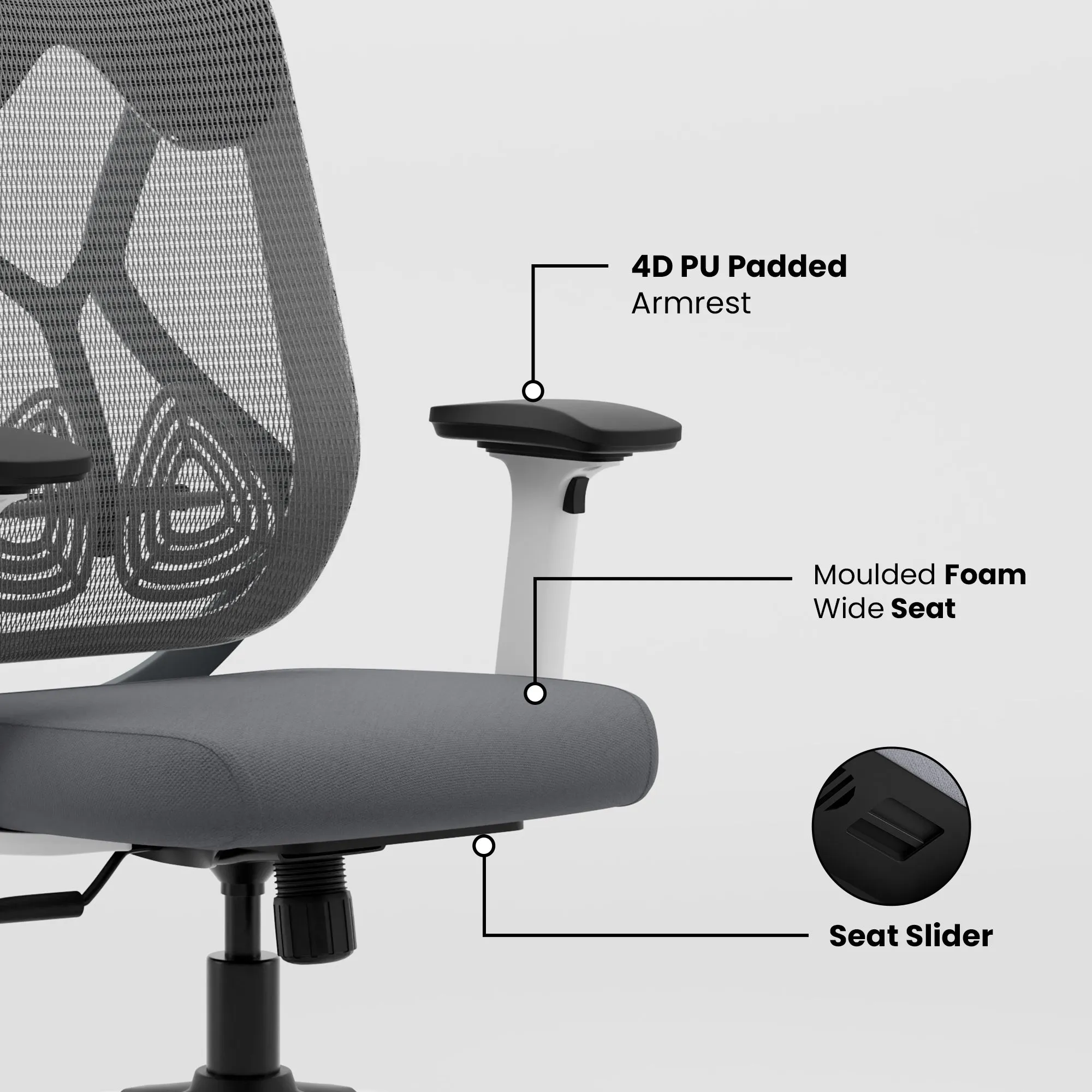 Green Soul Zodiac Pro High Back Mesh Office Chair