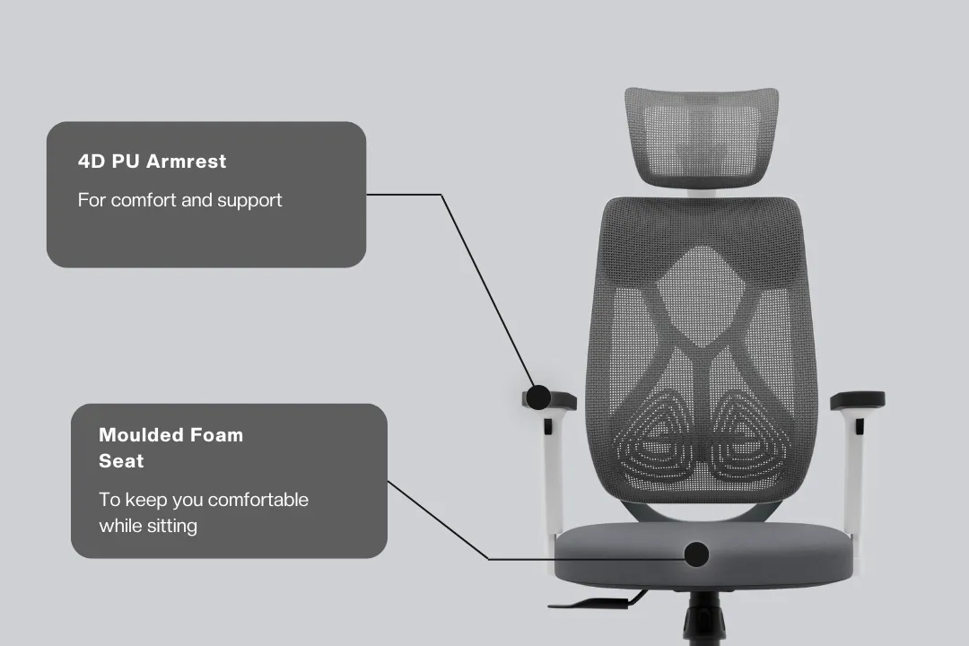 Green Soul Zodiac Pro High Back Mesh Office Chair