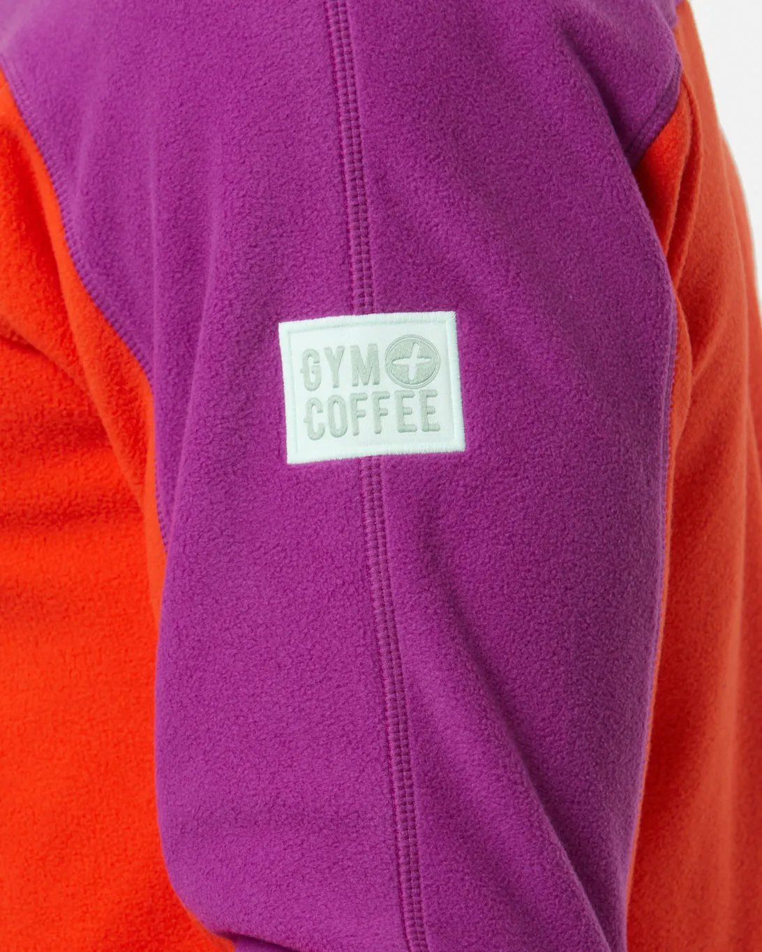 Half Zip Polar Fleece in Very Berry