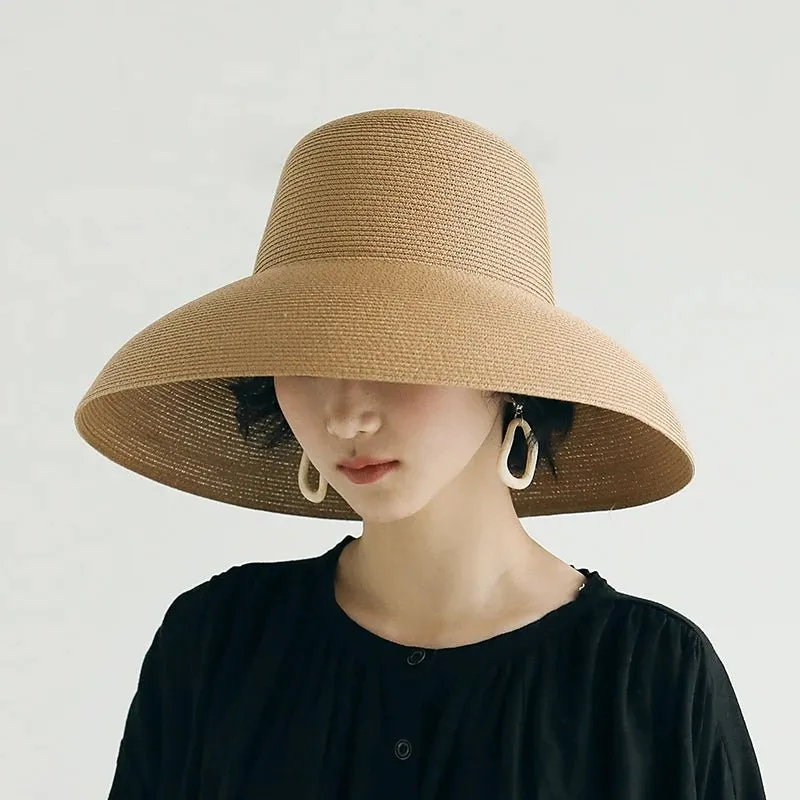 Handmade Hepburn Style Summer Sun Hat