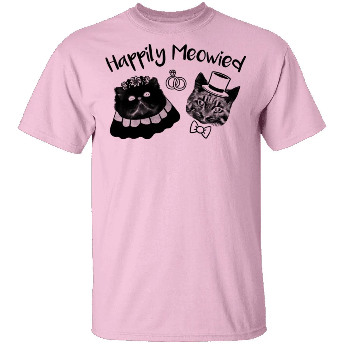 Happily Meowied T-Shirt