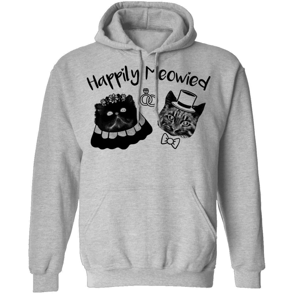 Happily Meowied T-Shirt