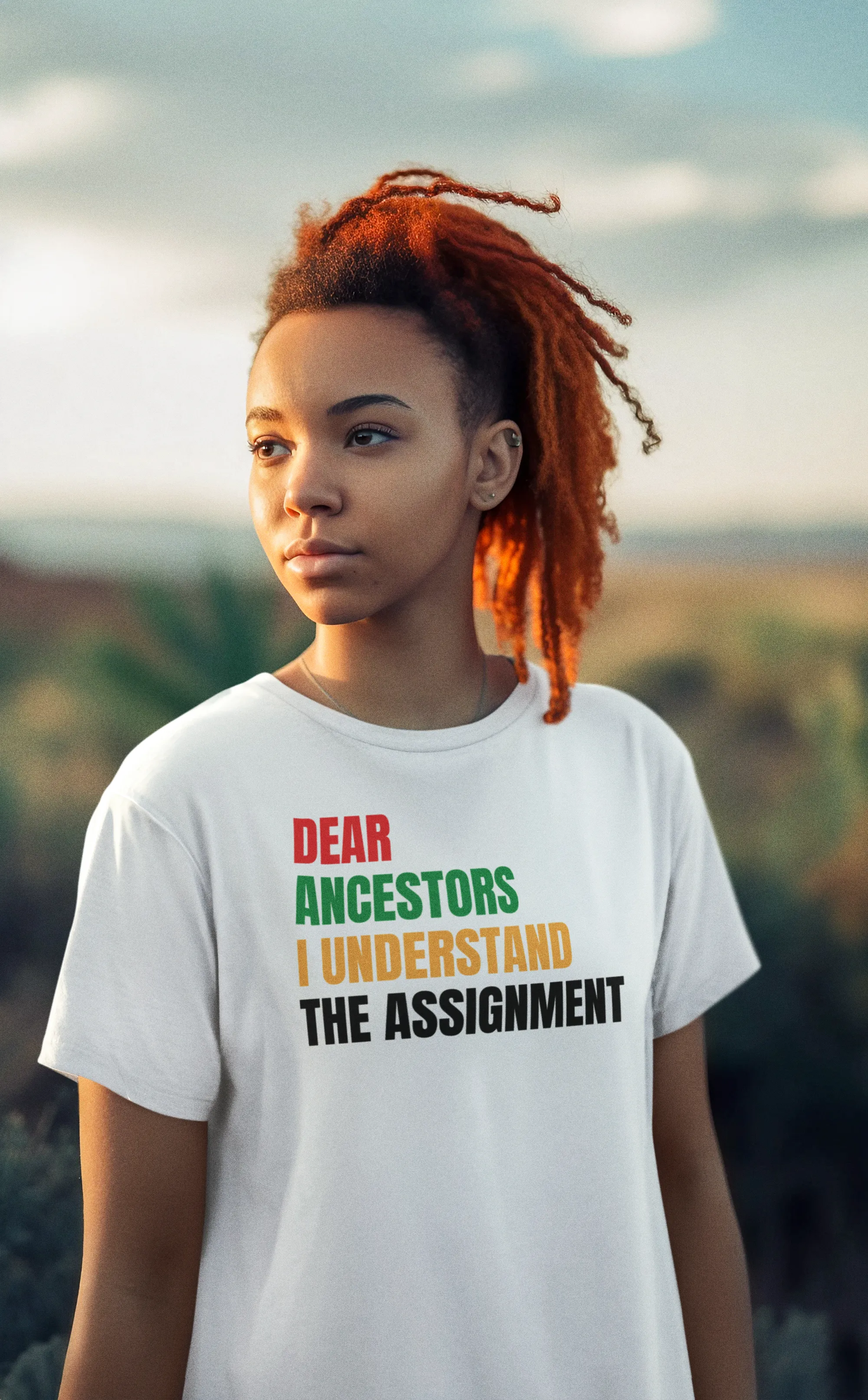 Juneteenth Shirt - Dear Ancestors I Understood The Assignment - L24