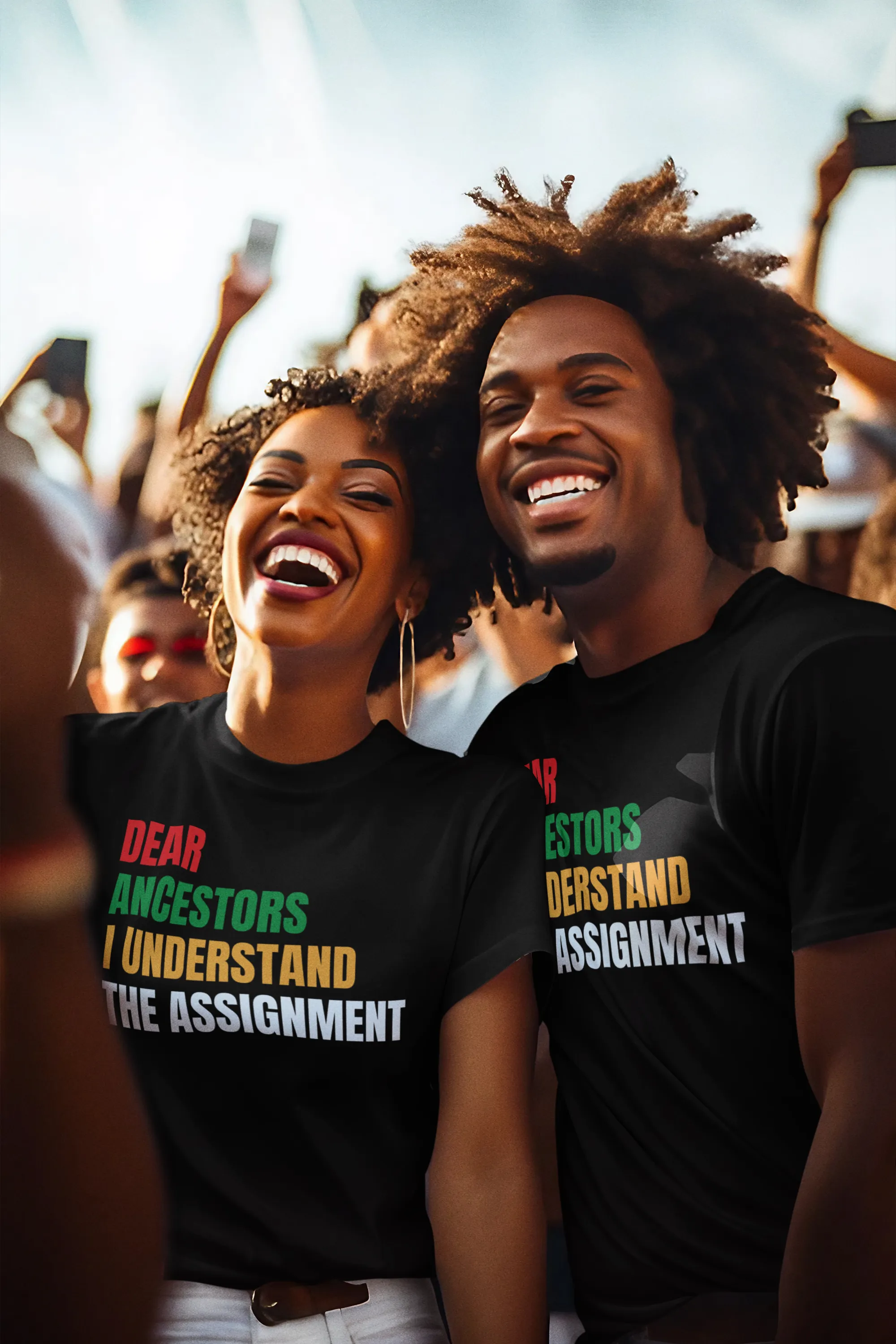 Juneteenth Shirt - Dear Ancestors I Understood The Assignment - L24