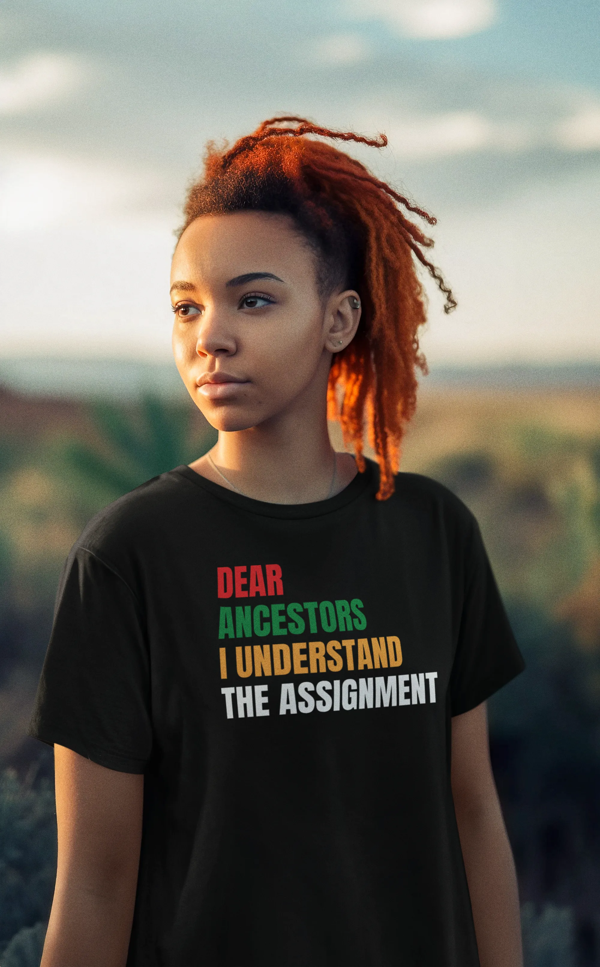 Juneteenth Shirt - Dear Ancestors I Understood The Assignment - L24