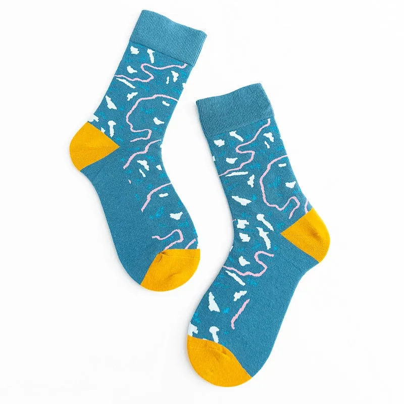 Kawaii Painting Style Socks