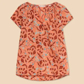 Keri Organic Cotton Top - Pink Multi