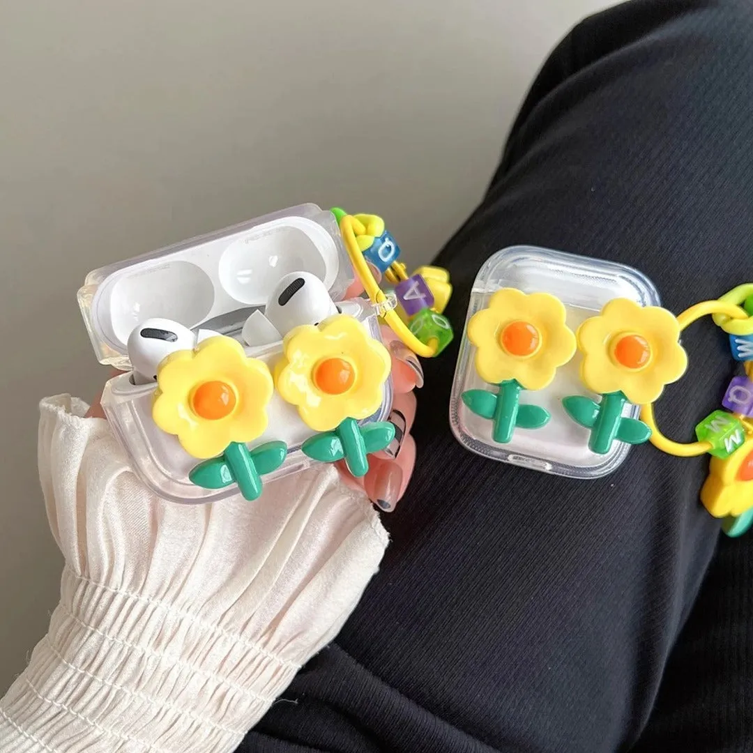 Korean Sunflowers Case - AirPods