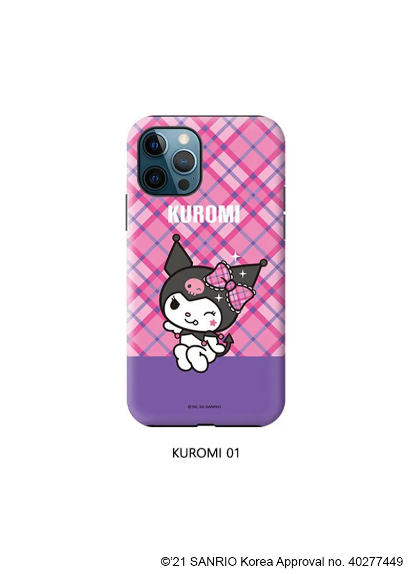 Kuromi double bumper iPhone case - SANRIO Korea