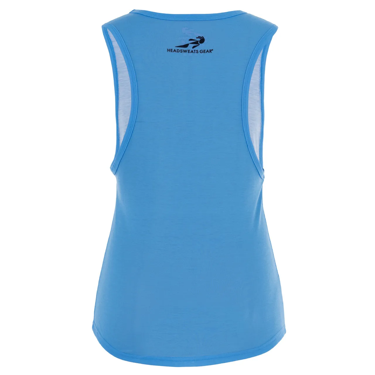 Light Blue Women's Cut Off Tank