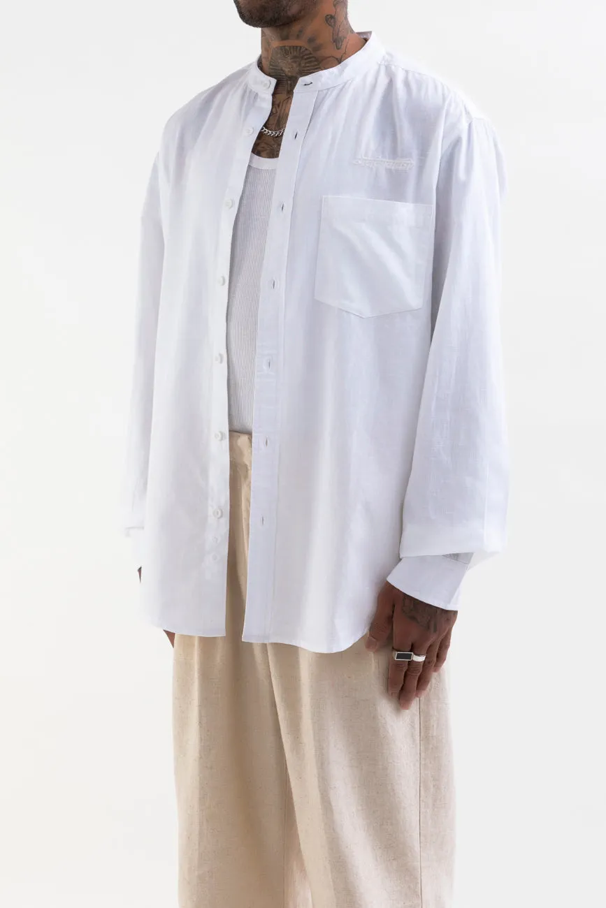 Linen Shirt // White