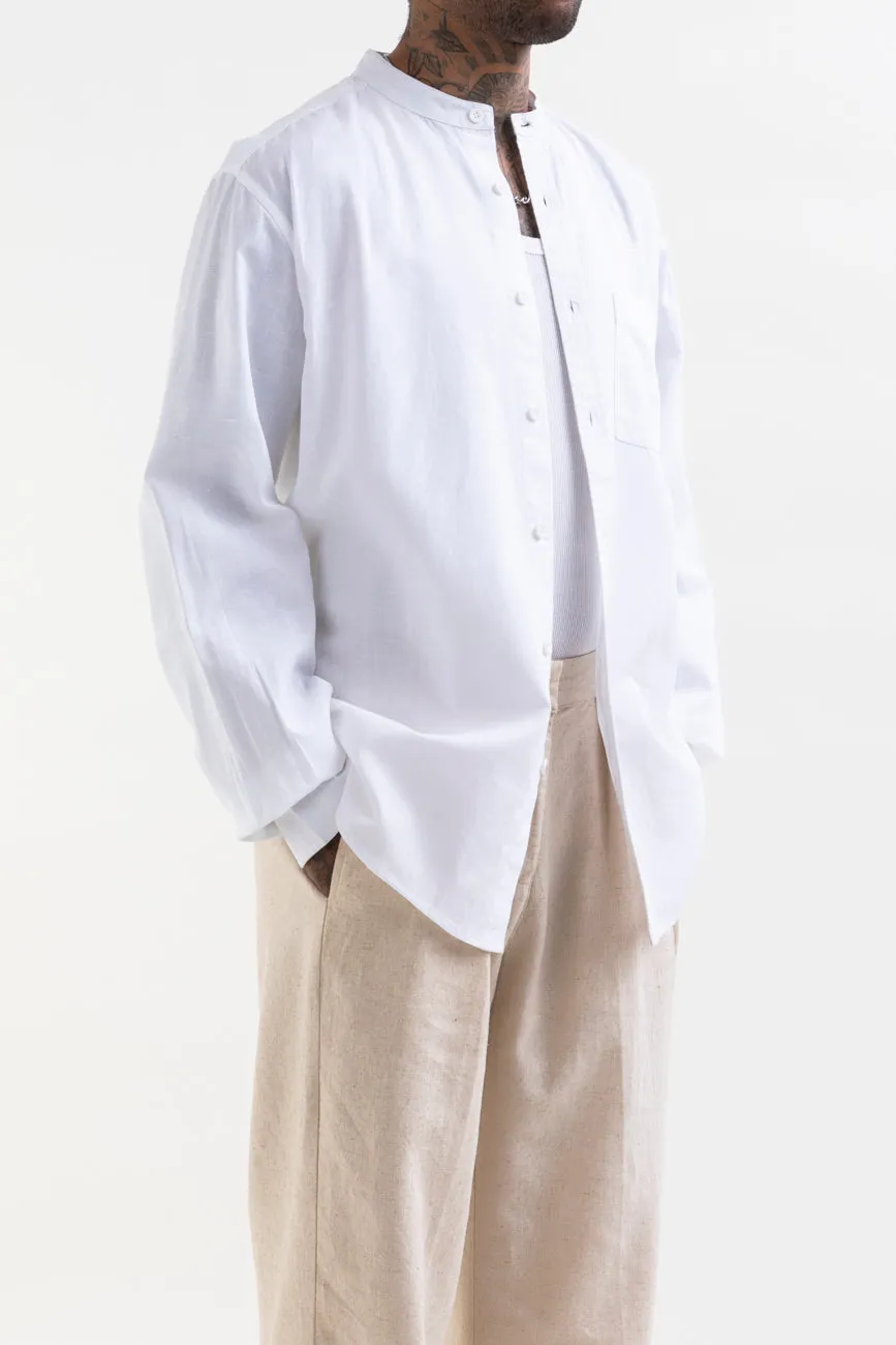 Linen Shirt // White