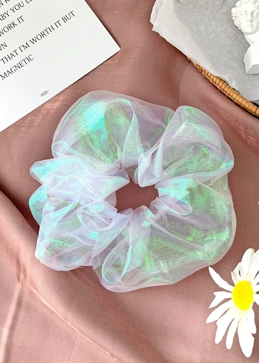 Magical Halo hologram scrunchie