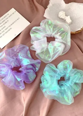 Magical Halo hologram scrunchie