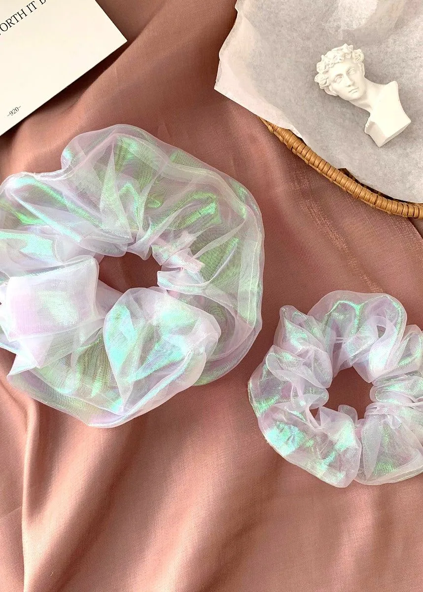 Magical Halo hologram scrunchie