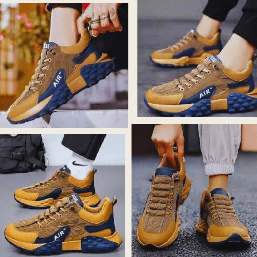 Men's Korean Style High Top Fashion Casual Shoes (Boots)