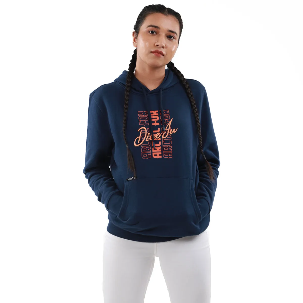 New Arctic Fox Unisex Pageant Blue Hoodies (sweatshirts)