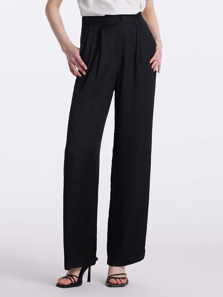 New Chinese-Style Full Length Women Pants