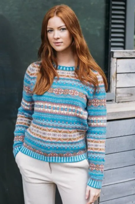 NEW Eribe Kinross Sweater In Topaz