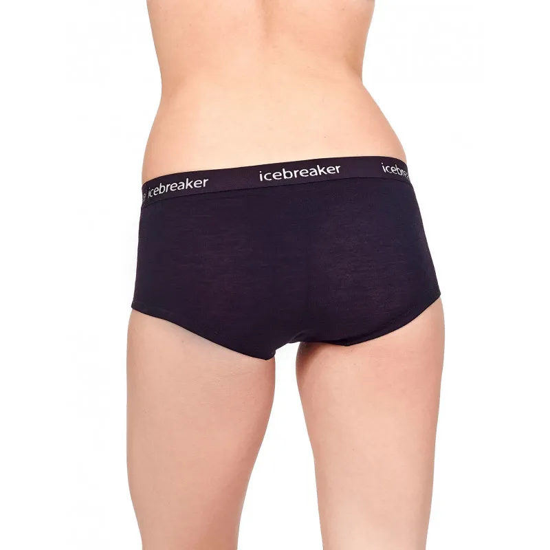 Pantalones calientes ICEBRAKER Sprite para mujer (negros)