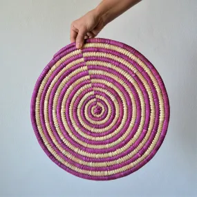 Purple trivet vintage style