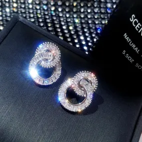 S925 Silver Round Bling