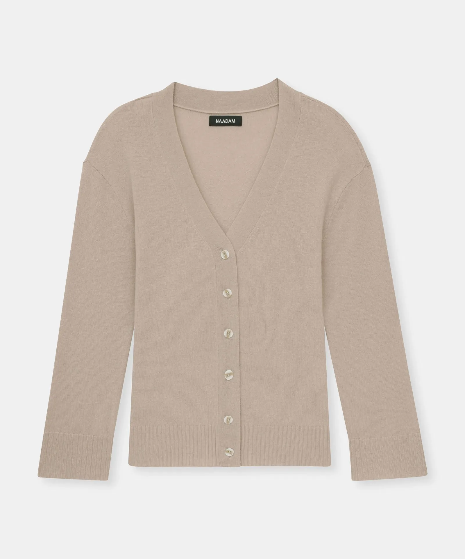 Signature Cashmere Fitted Cardigan