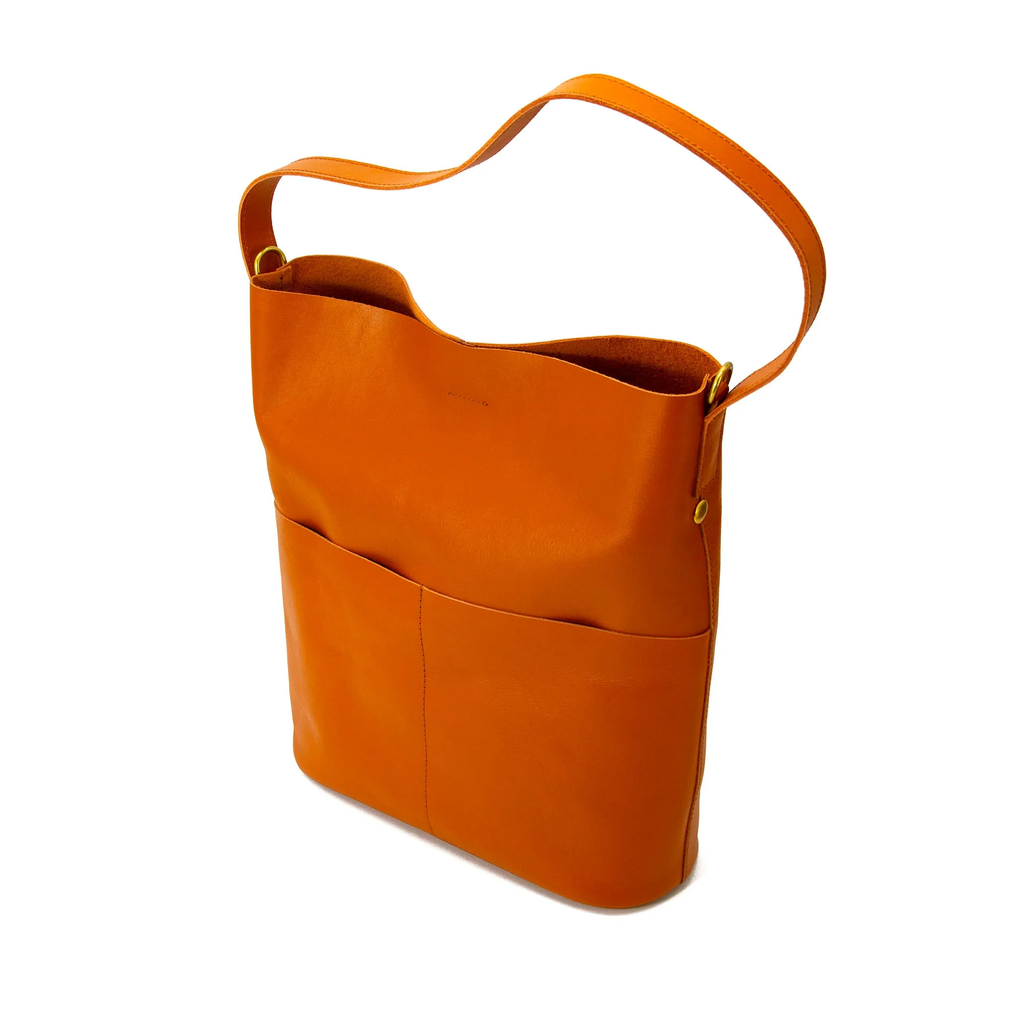 Soft Leather Large capacity tote bag-i7bags